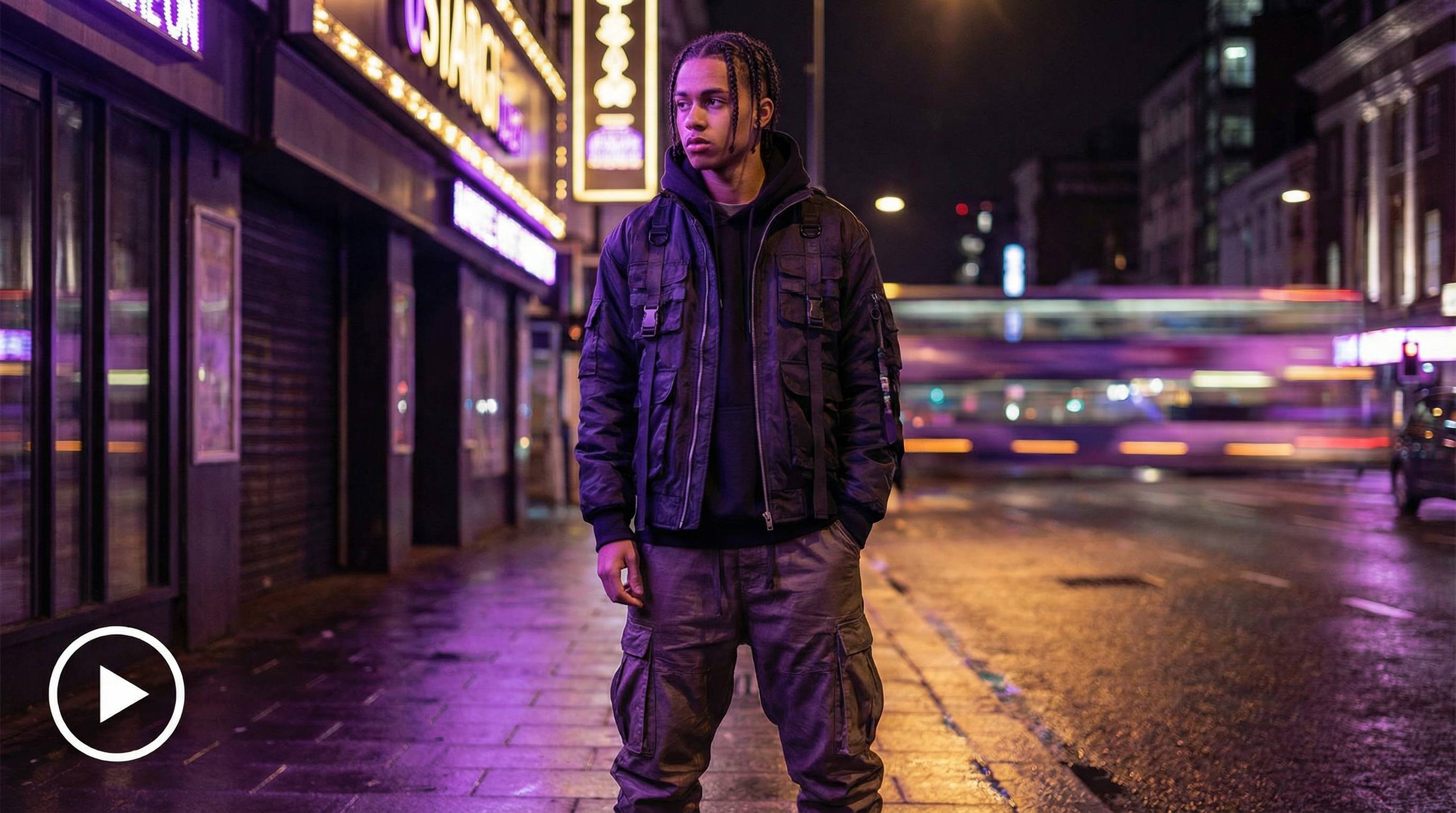 每日大赛暗黑潮流穿搭生活视频